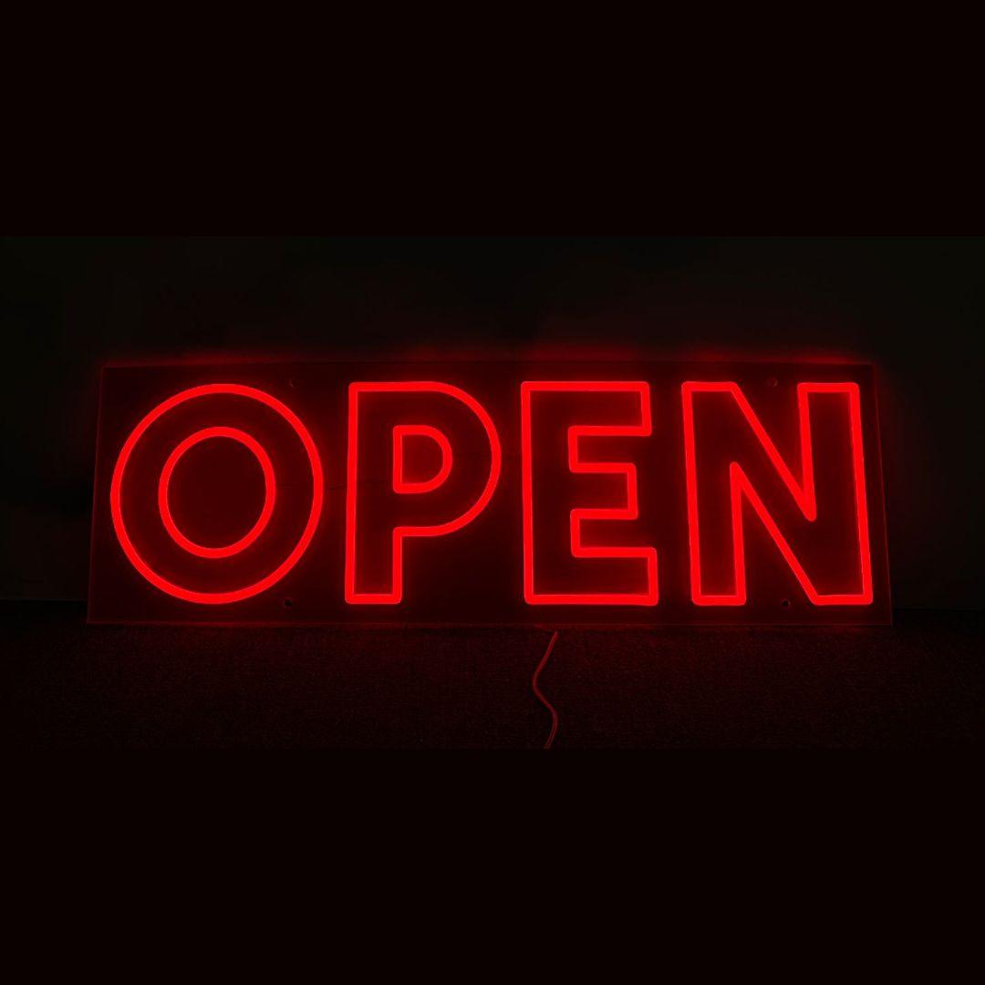 Design Your Own Custom Open LED Neon Sign – Neonific.com