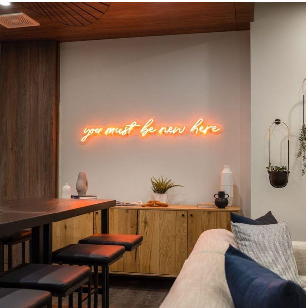 Orange LED Neon Sign - NEONIFIC