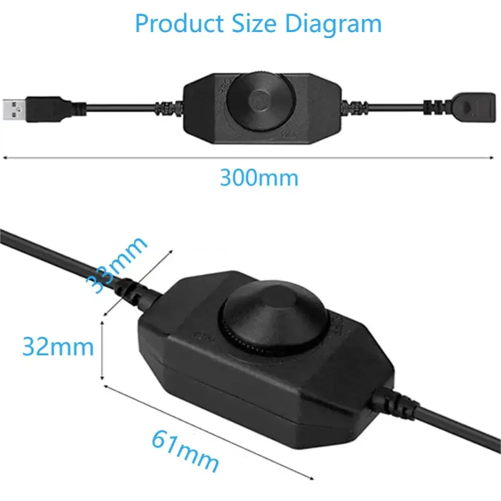 Led Strip Inline Switch USB LED Dimmer | 5V Brightness Control Switch for LED Strips – Neonific.com