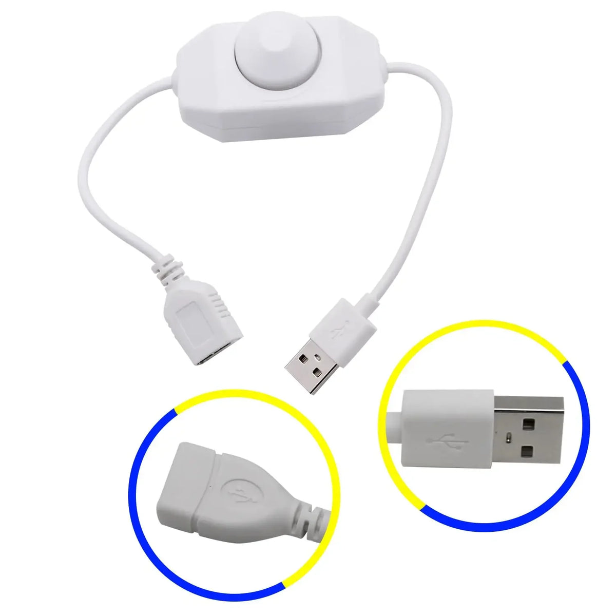 Usb Led Switch USB LED Dimmer | 5V Brightness Control Switch for LED Strips – Neonific.com
