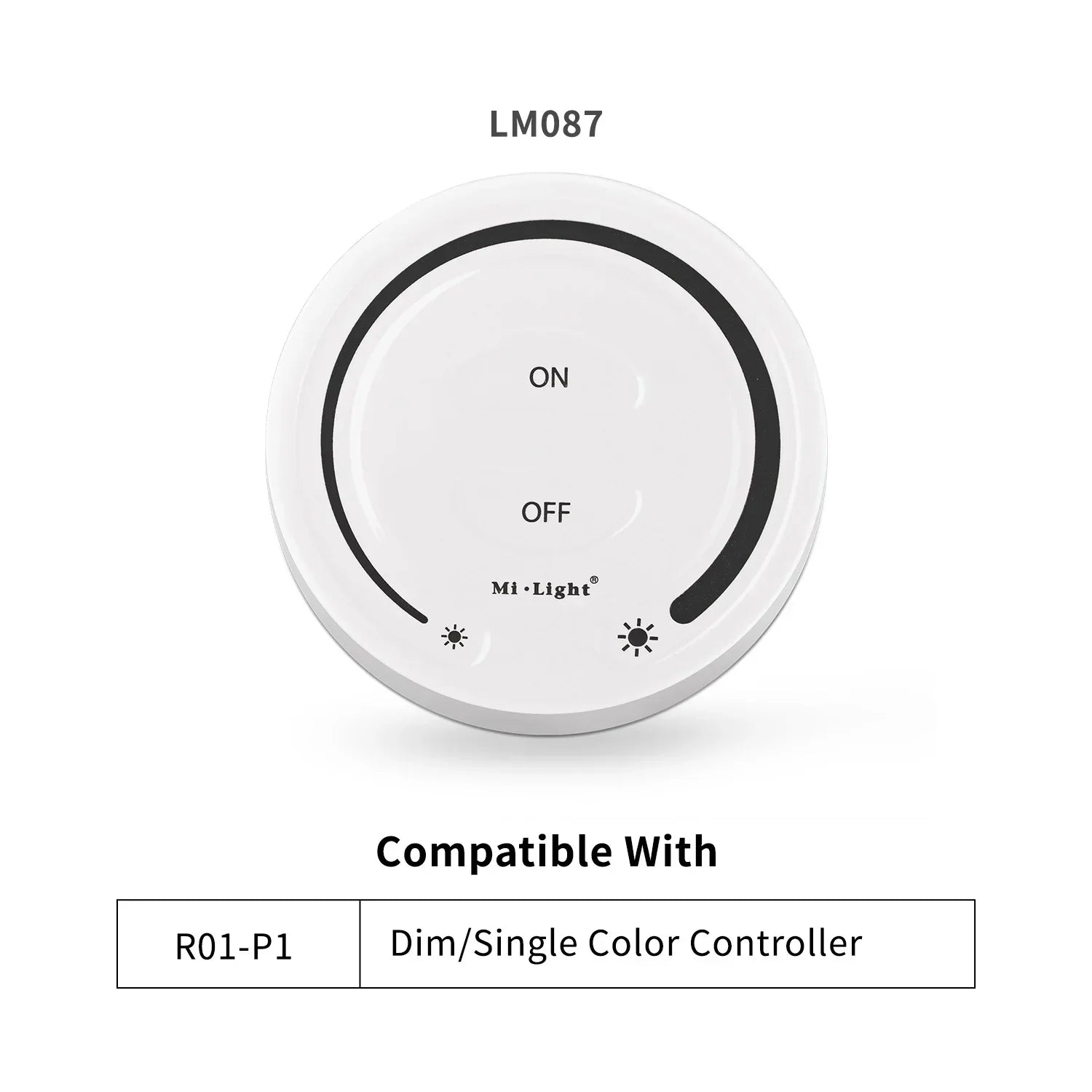 UL-Listed 2.4GHz RF LED Controller with Remote – Dimmable for DIM, CCT, RGB, RGBW, RGBCCT LED Strips (DC 12V–24V, Max 288W)