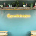 Yellow LED Neon Sign - NEONIFIC