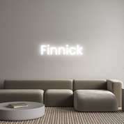 Custom LED Neon Sign: Finnick