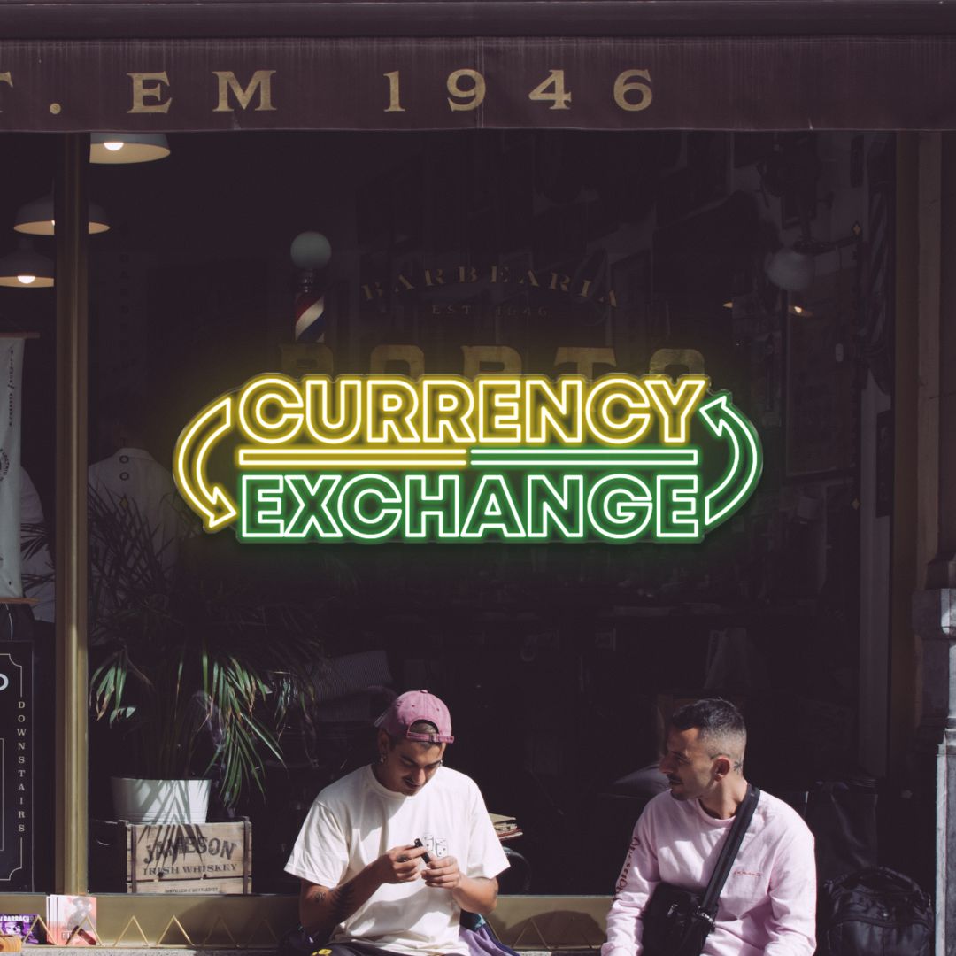 Currency exchange - Neonific - LED Neon Signs - 36" (91cm) -