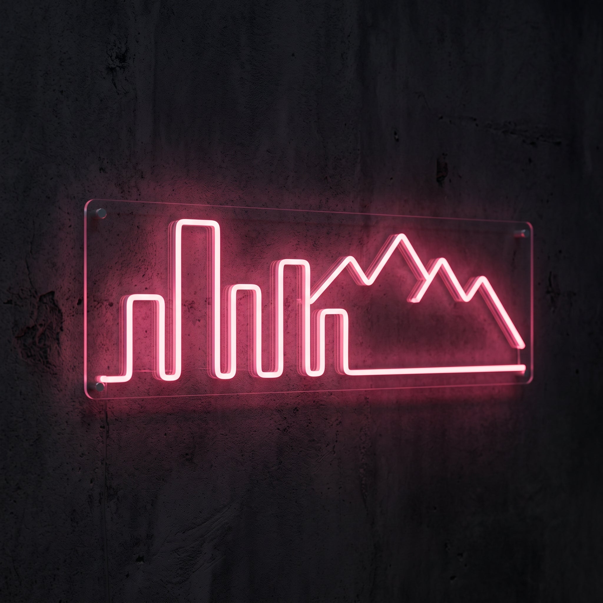 Denver Skyline Neon Sign