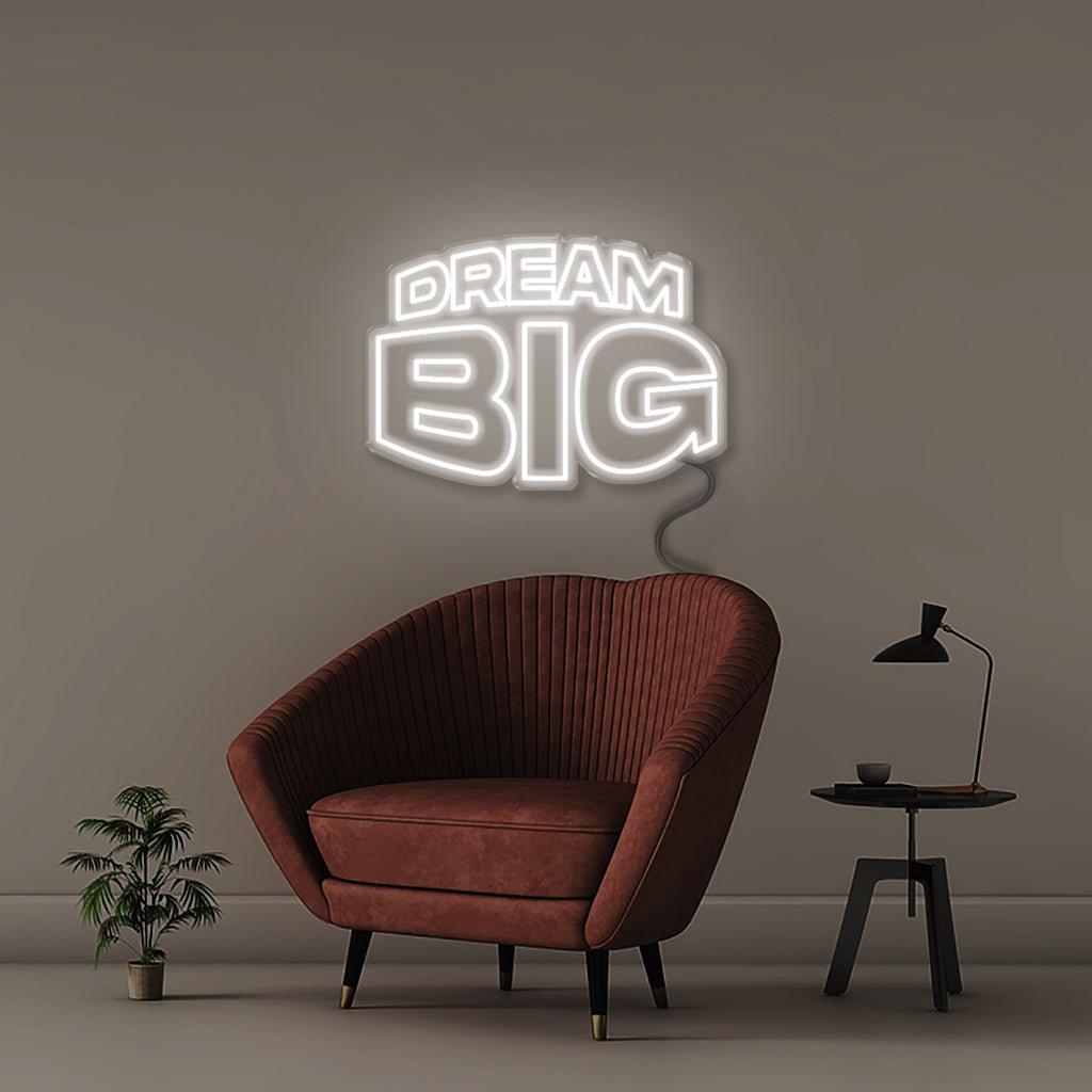 Dream BIG - Neonific - LED Neon Signs - 50 CM - Blue