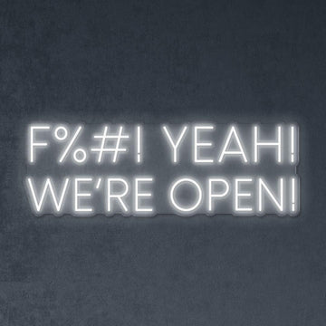 F! Yeah! We're Open