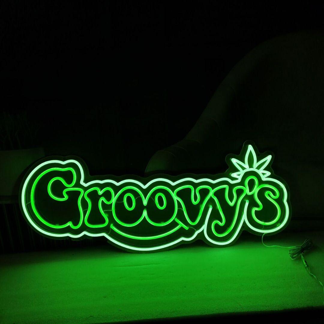 Green LED neon sign - NEONIFIC