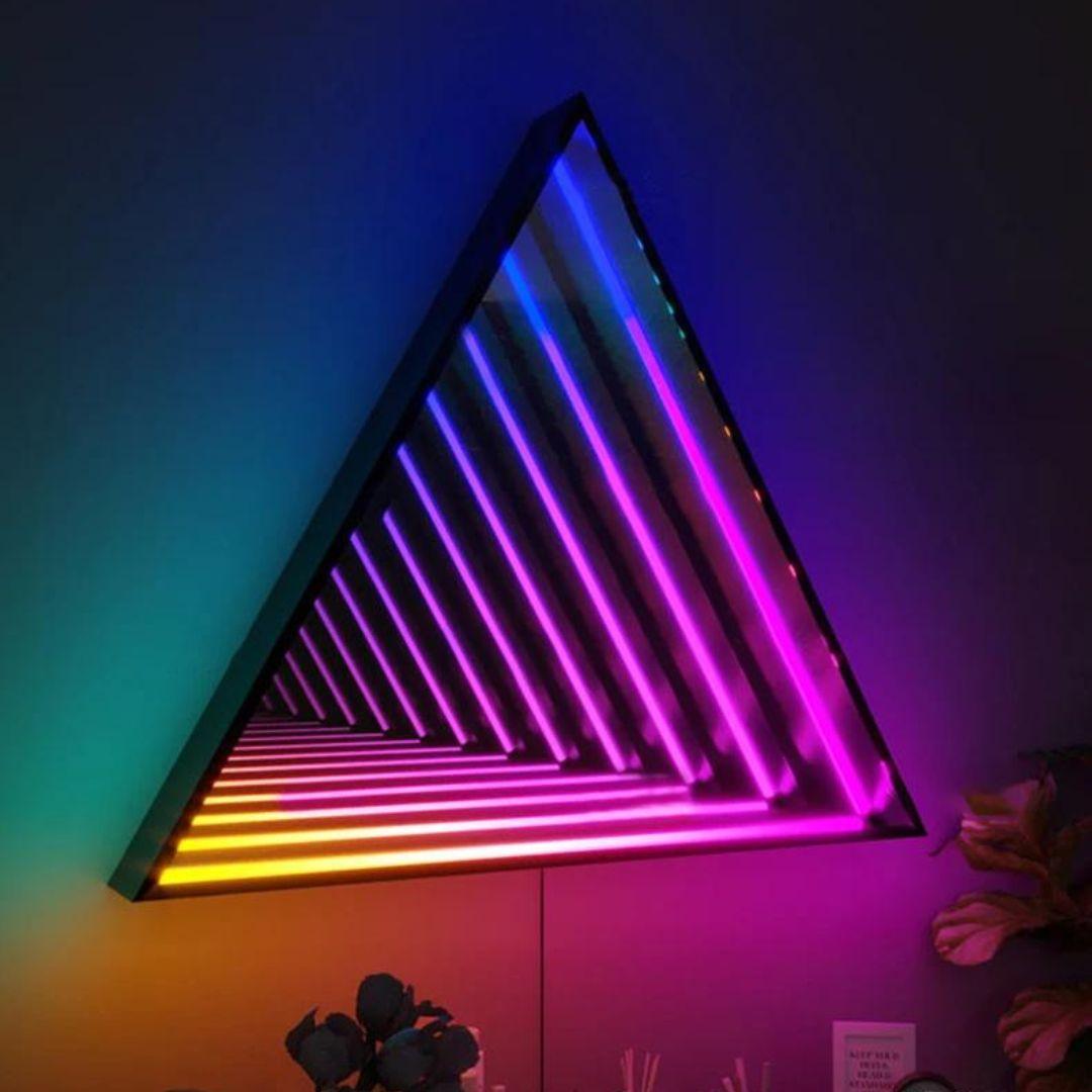 Infinity Mirror Triangular - NEONIFIC