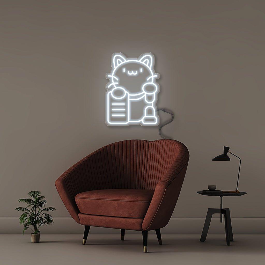 Kitty - Neonific - LED Neon Signs - 50 CM - Blue