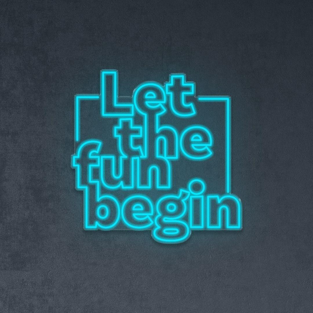 Let the fun begin - NEONIFIC