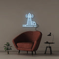 Light House - Neonific - LED Neon Signs - 50 CM - Blue