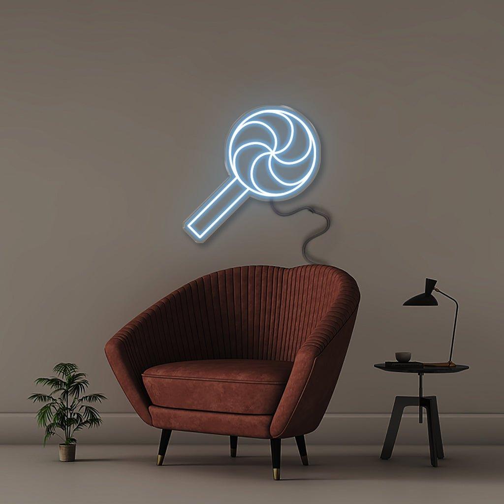 Lollipop - Neonific - LED Neon Signs - 50 CM - Blue