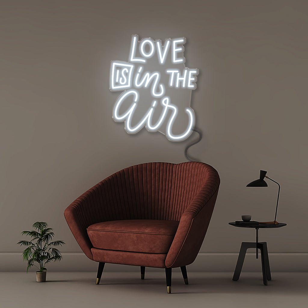 Love is in the Air - Neonific - LED Neon Signs - 50 CM - Blue