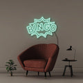 Neon Bingo - Neonific - LED Neon Signs - 50 CM - Blue