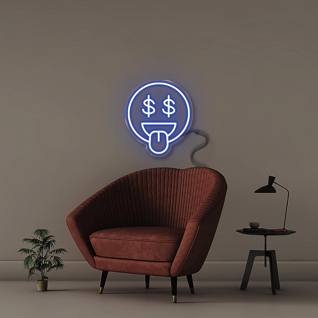 Greed Emoji - NEONIFIC