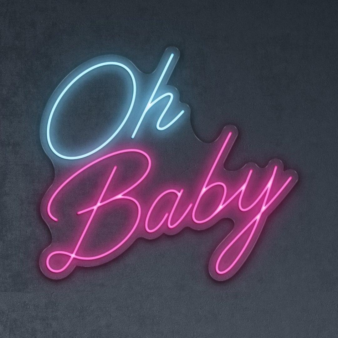Custom LED Neon Sign: Oh baby| Neonific – Neonific.com