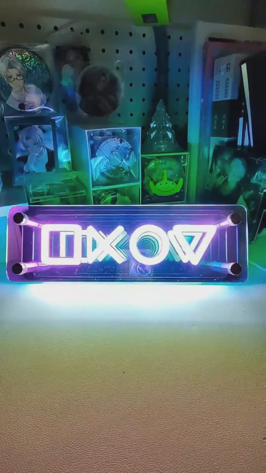 Mini Infinity Mirror "LOVE" USB-Powered