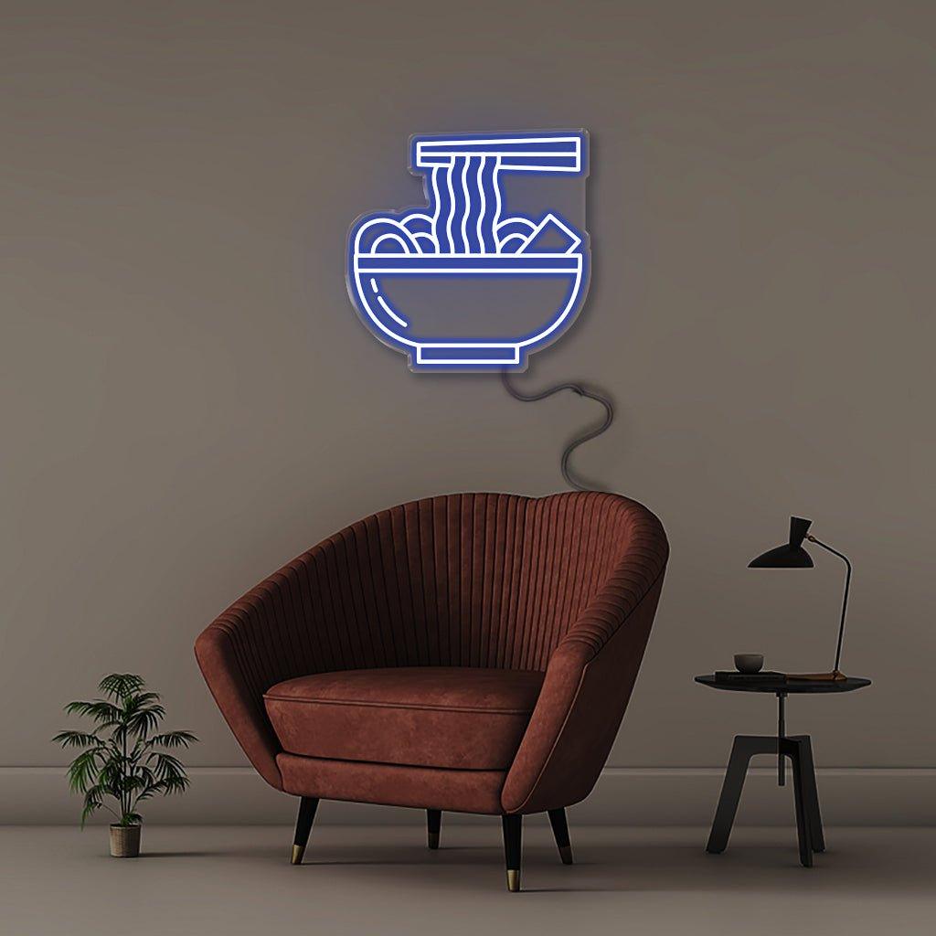 Ramen - Neonific - LED Neon Signs - 50 CM - Blue