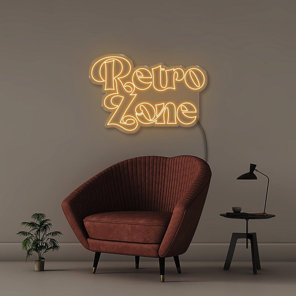 Retro Zone - Neonific - LED Neon Signs - 75 CM - Blue