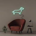 Sausage Dog - Neonific - LED Neon Signs - 50 CM - Blue