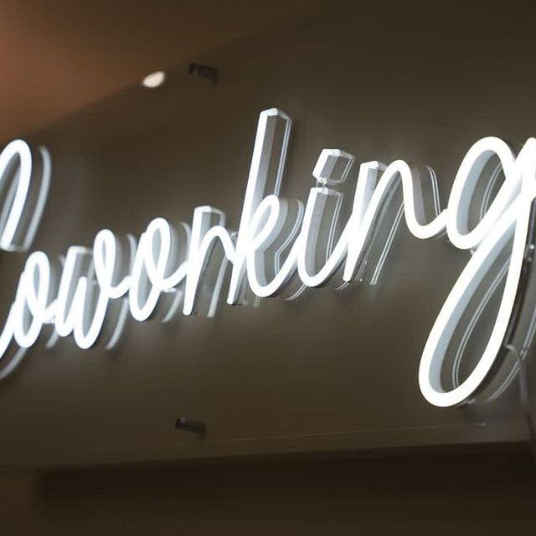 White LED Neon Sign