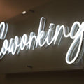 White LED Neon Sign - NEONIFIC