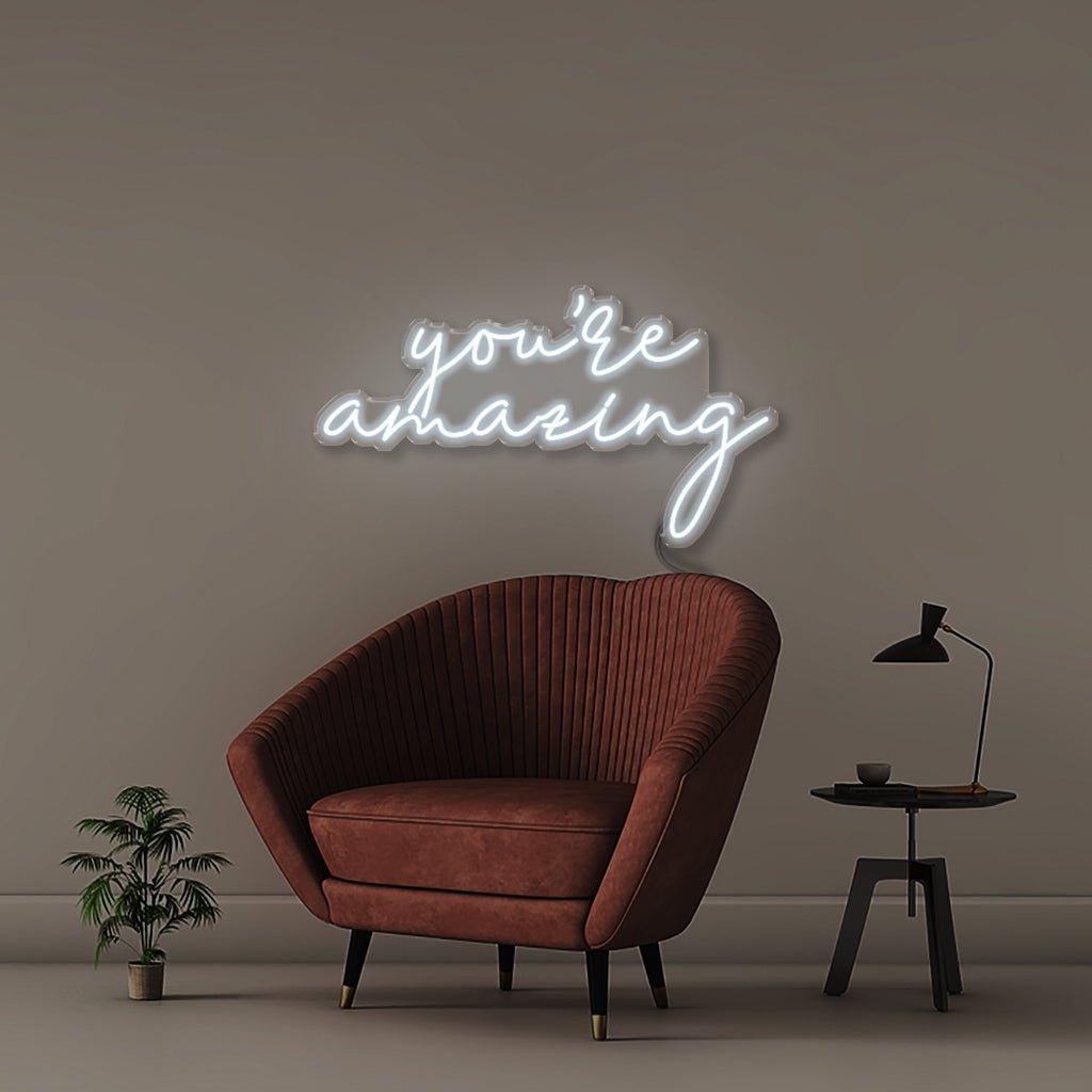 You're Amazing - Neonific - LED Neon Signs - 18" (46cm) - Blue