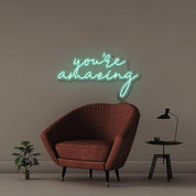 You're Amazing - Neonific - LED Neon Signs - 18" (46cm) - Blue