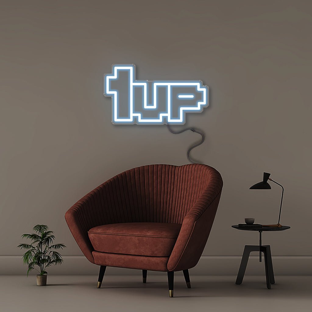 1UP - Neonific - LED Neon Signs - 50 CM - Light Blue