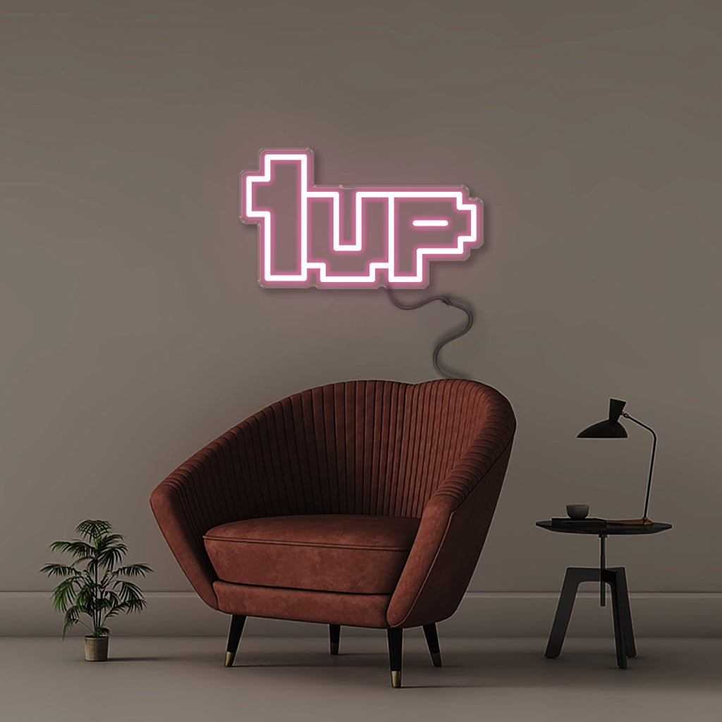 1UP - Neonific - LED Neon Signs - 50 CM - Light Pink