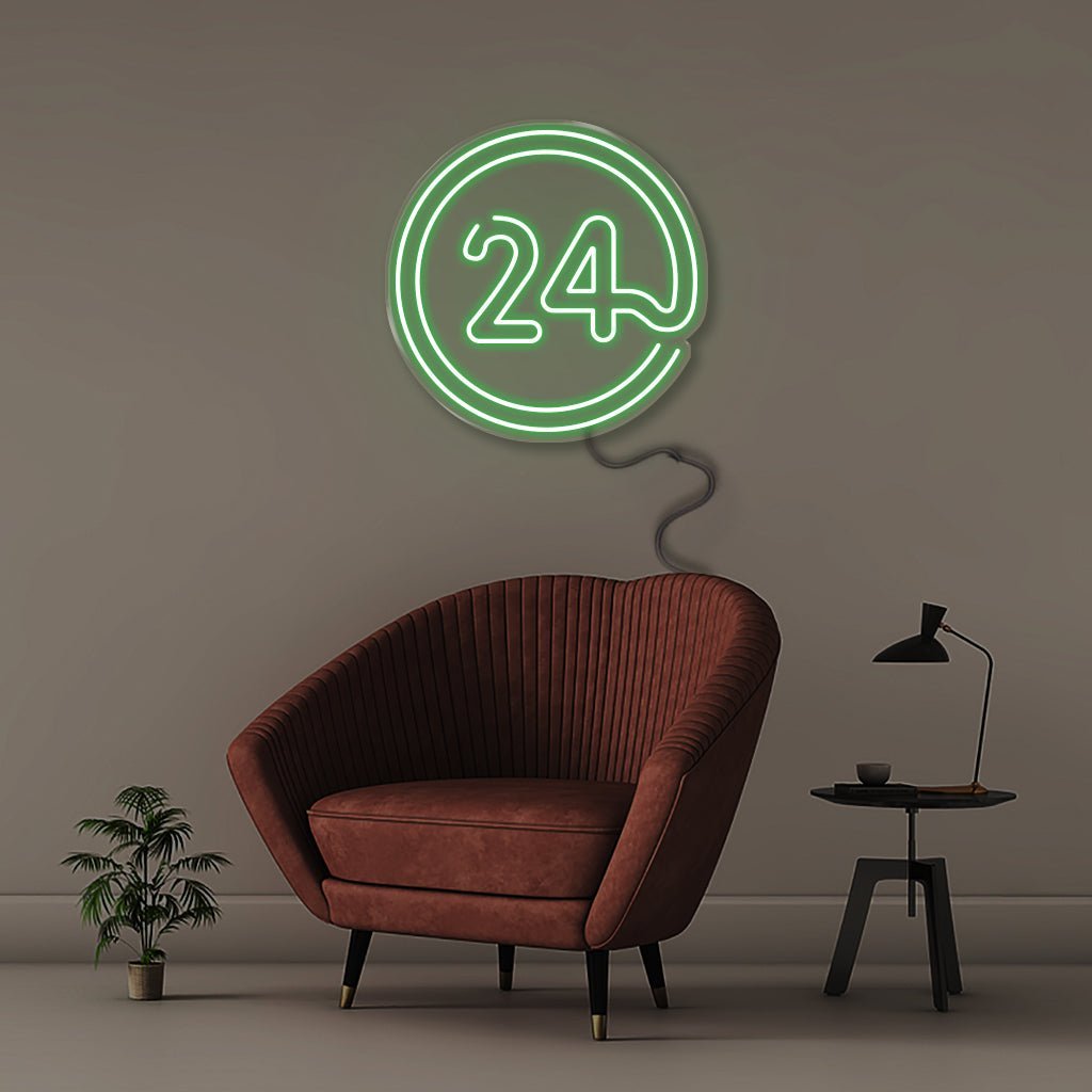 24 - Neonific - LED Neon Signs - 50 CM - Green