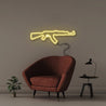 AK47 - Neonific - LED Neon Signs - 50 CM - Yellow