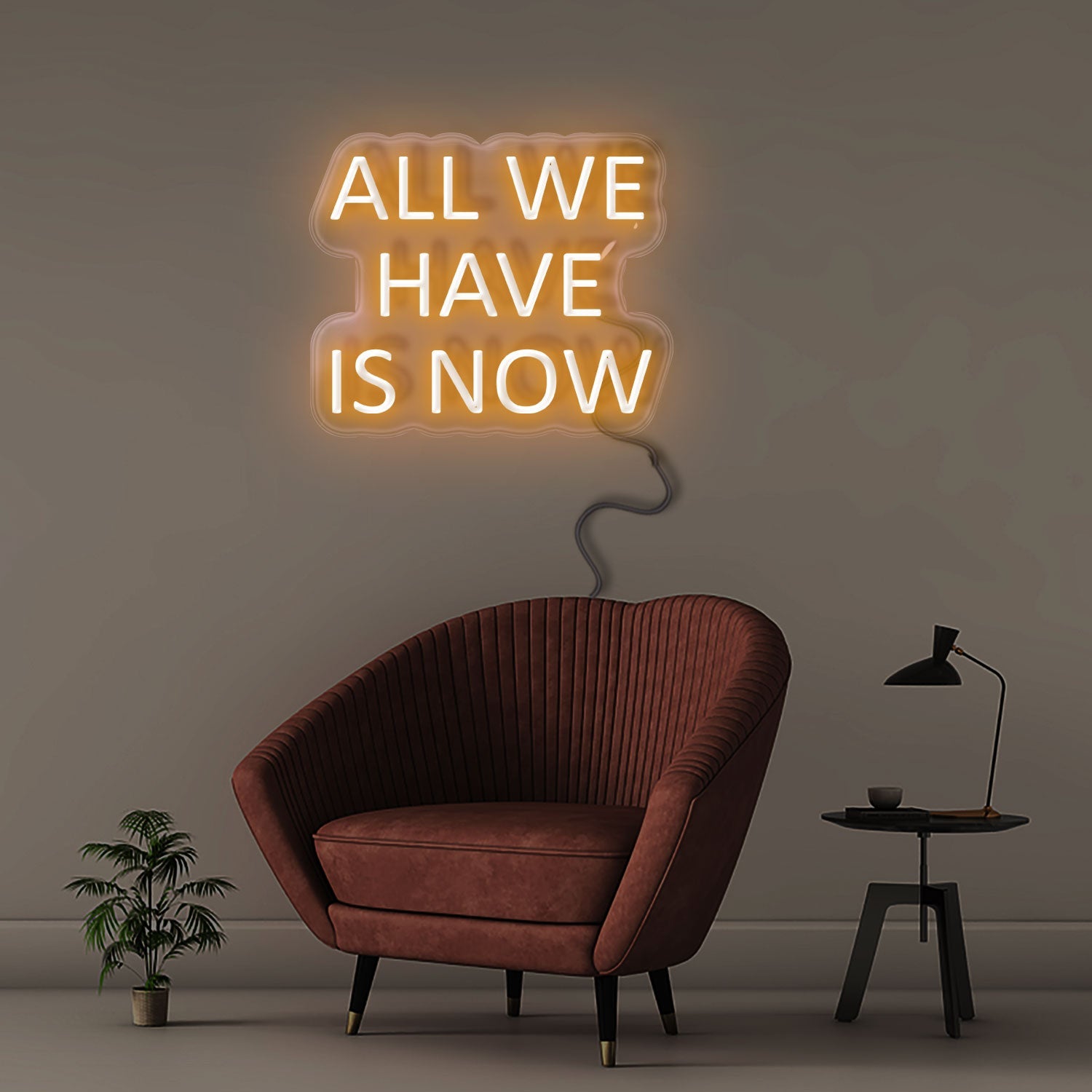 All We Have Is Now - Neonific - LED Neon Signs - 60cm - White