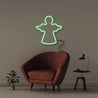 Angel - Neonific - LED Neon Signs - 50 CM - Green