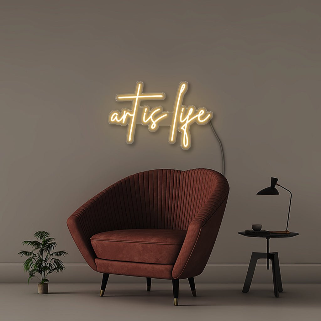 Art of Life - Neonific - LED Neon Signs - 50 CM - Warm White
