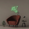 Astronaut - Neonific - LED Neon Signs - 50 CM - Green