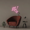 Astronaut - Neonific - LED Neon Signs - 50 CM - Light Pink