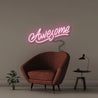 Awesome - Neonific - LED Neon Signs - 50 CM - Light Pink
