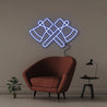 Axe - Neonific - LED Neon Signs - 50 CM - Blue