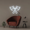 Axes - Neonific - LED Neon Signs - 50 CM - Cool White