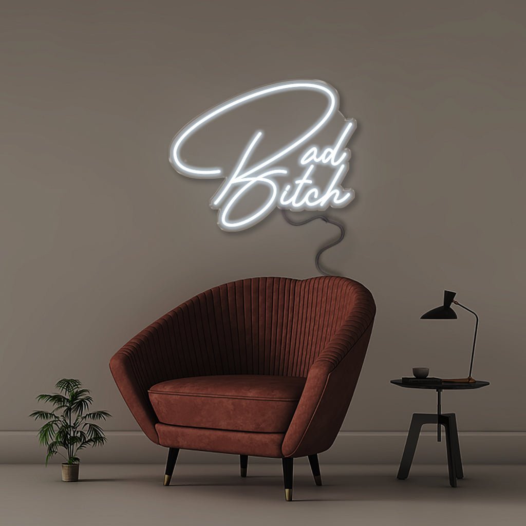 Bad Bitch - Neonific - LED Neon Signs - 50 CM - Cool White