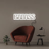 Badass - Neonific - LED Neon Signs - 100 CM - White