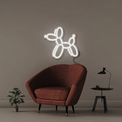 Balloon Dog - Neonific - LED Neon Signs - 50 CM - White