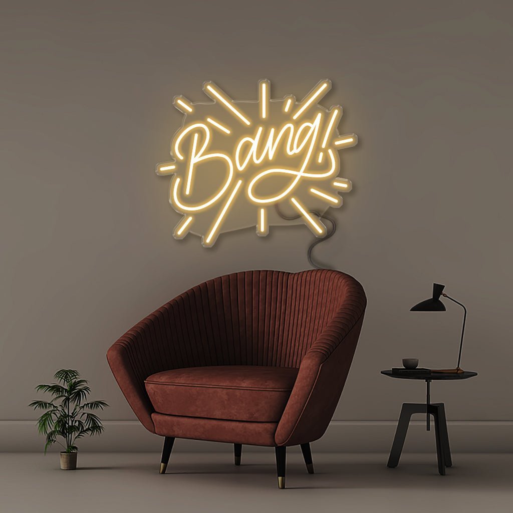 Bang - Neonific - LED Neon Signs - 50 CM - Warm White