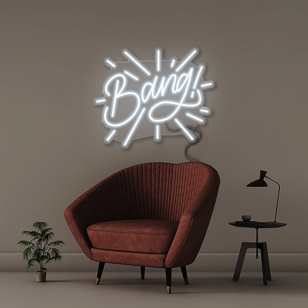 Bang - Neonific - LED Neon Signs - 50 CM - Cool White