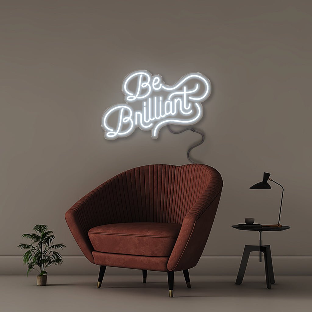 Be Brilliant - Neonific - LED Neon Signs - 50 CM - Cool White