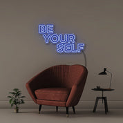 Be Yourself - Neonific - LED Neon Signs - 75 CM - Blue