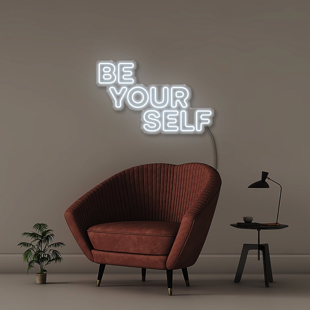 Be Yourself - Neonific - LED Neon Signs - 75 CM - Cool White