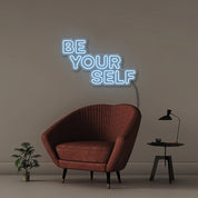 Be Yourself - Neonific - LED Neon Signs - 75 CM - Light Blue